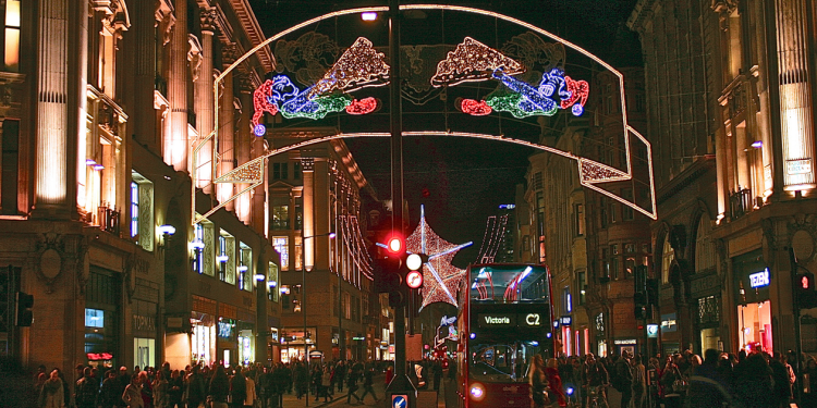 Oxford Christmas Lights website